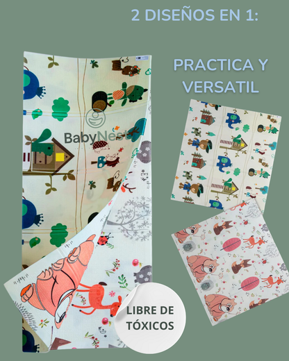 Alfombra antigolpes Reversible + Bolso