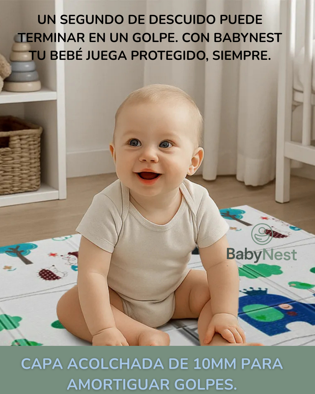 Alfombra antigolpes Reversible + Bolso
